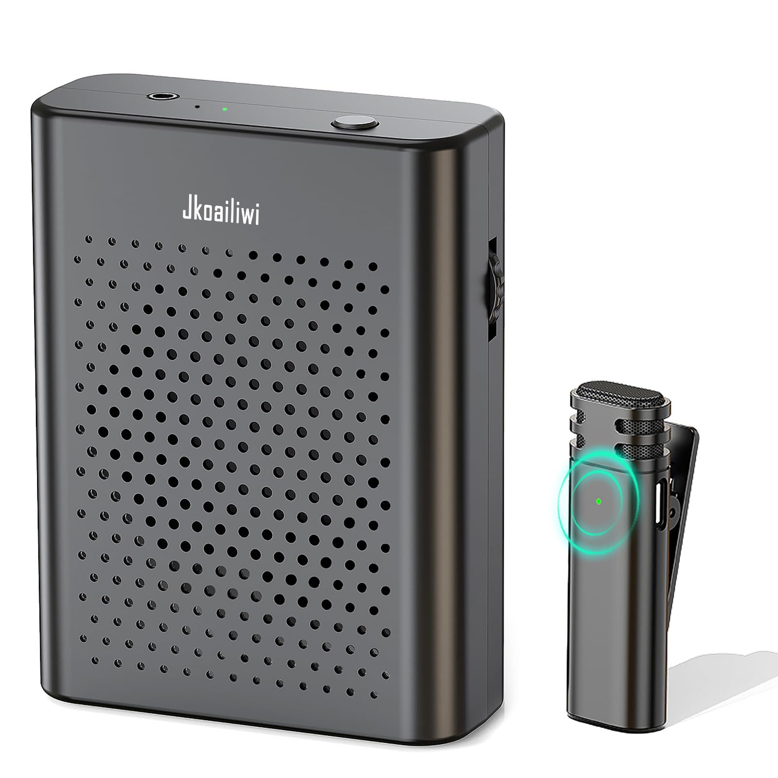 Newest Voice Amplifier with Wireless Lavalier Microphone for Classroom Black  
Newest Voice Amplifier with Wireless Lava